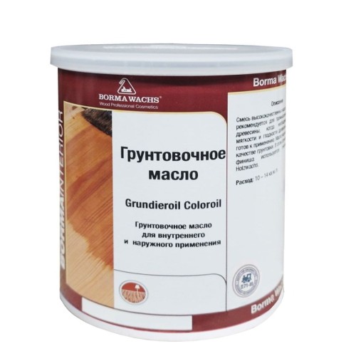 Грунтовочное масло Borma Wachs Grundieroil Прозрачный 1 литр