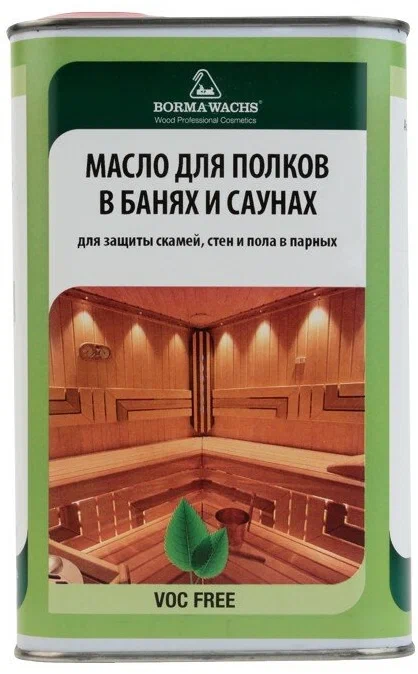 Масло для бань и саун Borma Wachs 1 литр